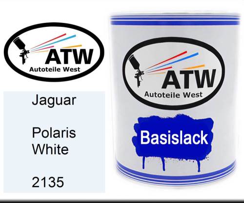 Jaguar, Polaris White, 2135: 1L Lackdose, von ATW Autoteile West.